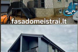 Fasadų šiltinimas.