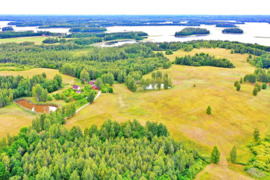 ĮRENGTA KAIMO SODYBA – VIENKIEMIS SU NET 11,4 HA ŽEMĖS SKLYPU ZARASŲ R., PETKŪNŲ K. 4, ŠALIA PUIKAUS