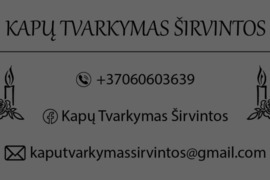 Kapų priežiūros paslaugos Širvintų rajone