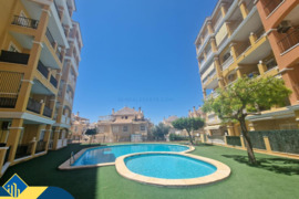 Apartamentas su bendru baseinu, Alicante provincijoje, Torrevieja mieste. 4 kambariai | 90 m² | 1 ki