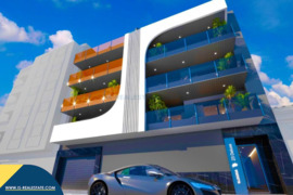 Statomi apartamentai, Alicante provincijoje, Torrevieja mieste, Playa del Cura rajone. 4 kambariai |