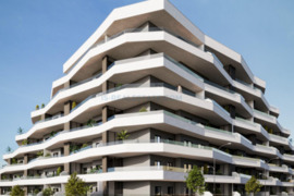 Statomi apartamentai su bendru baseinu, Alicante provincijoje, San Miguel de Salinas mieste. 3 kamba