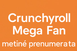 Crunchyroll Metinė prenumerata – Mega Fan planas