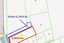 36.55 a sklypas Panevėžio r. sav., Venslaviškiai, Kalno g.