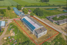 Parduodamas sandėlis grūdų bokštas 3600tonų talpos