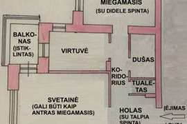 2 kamb. butas Vilnius, Baltupiai, Kalvarijų g.