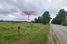 NAMŲ VALDOS 38,99 ARŲ SKLYPAS, PATOGIOJE VIETOJE, NAMO AR NAMŲ STATYBAI, SKUODE!
