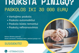 Vartojimo paskola/paskolų refinansavimas