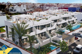 Statomi namai su bendru baseinu, Alicante provincijoje, Orihuela Costa mieste. 4 kambariai | 183 m² 