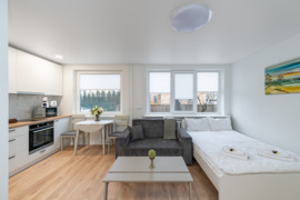 Trumpalaikė apartamentų nuoma Kaune - Polo Apartments Medvėgalio g