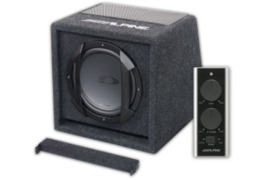 ALPINE SWE-815 Aktyvi žemadažnė kolonėlė 1000w/RMS