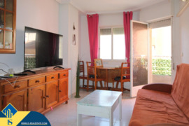 Apartamentas su terasa, Alicante provincijoje, Torrevieja mieste, Playa del Cura rajone. 3 kambariai