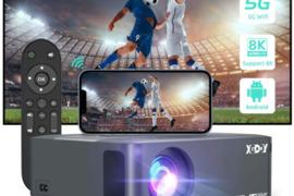 8K TELEVIZORIUS-PROJEKTORIUS+VIRŠ 2000 GOOGLE TV KANALŲ NEMOKAMAI!