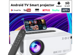 8K TELEVIZORIUS-PROJEKTORIUS+VIRŠ 2000 GOOGLE TV KANALŲ NEMOKAMAI!