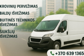 Perkraustymo paslaugos panevezyje ir rajone