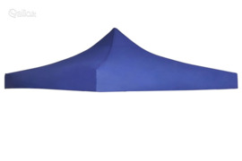 vidaXL Proginės palapinės stogas, mėlynas, 3x3 m