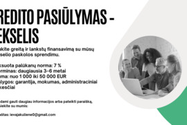 100% patikimas finansavimas