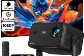 4K TELEVIZORIUS-PROJEKTORIUS+VIRŠ 2000 GOOGLE TV KANALŲ NEMOKAMAI!