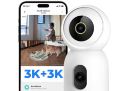 IXiaomi MILAB C30 Dual Vaizdo stebėjimo kamera 
