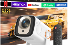 4K TV-PROJEKTORIUS+VIRŠ 2000 GOOGLE TV KANALŲ NEMOKAMAI!