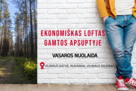 2 kamb. butas Vilniaus r. sav., Rukainiai, Vilniaus g.
