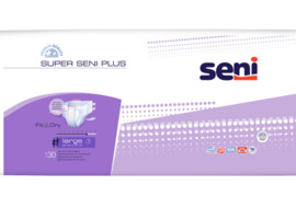 Sauskelnės suaugusiems Super Seni Plus L dydis
