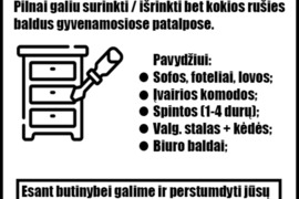 Baldų surinkimas (Klaipėda)