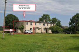 3 kamb. butas per 2 aukštus Spurganų kaime, kaina derinama