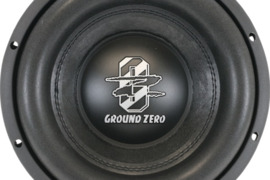 Ground Zero GZRW 25-D2  automobilinis žemų dažnių garsiakalbis