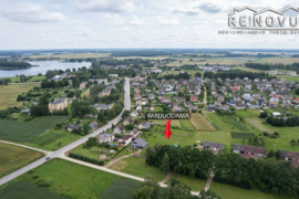 Parduodamas erdvus namų valdos sklypas su miesto komunikacijomis Kairiuose, Šiaulių raj.