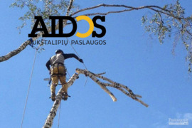 Pramoninis dažymas / Dažome sandėlius, angarus aidos.lt