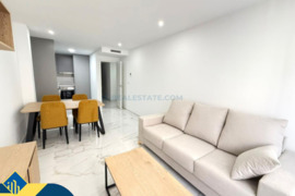 Apartamentas su terasa, Alicante provincijoje, Torrevieja mieste, Playa del Cura rajone. 3 kambariai