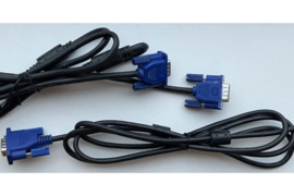 VGA (D-SUB) kabeliai