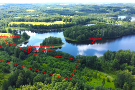 Parduodamas sklypas prie Saločių ež., Zarasų r., Paliutiškių k., 235 a ploto