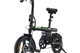 Naujas kompaktiškas elektrinis dviratis Isinwheel U1