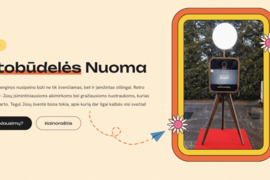 Retro Fotobūdelės nuoma – stilingas akcentas Jūsų šventei!
