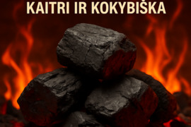 Anglys, granulės, briketai, durpės