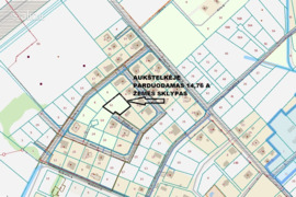 14.76 a sklypas Šiaulių r. sav., Aukštelkė, Pilies g.