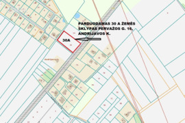 30.00 a sklypas Šiaulių r. sav., Andrijava, Pervažos g.
