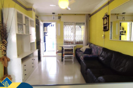 Bungalas su bendru baseinu, Alicante provincijoje, Torrevieja mieste, Los Balcones rajone. 2 kambari