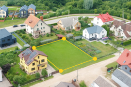 Parduodamas 8 arų namų valdos sklypas vienoje gražiausių ir sparčiai besivystančių Palangos rajonų
