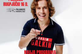 2 bilietai į jumoro koncertą-renginį Maksim Galkin/Nauja programa, Palangoje