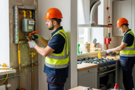 Dujų darbai, dujų prietaisų pajungimas 