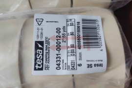 Parduodu TESA 4331 PET lipnias juostas 50 mm x 50 m – 50 vnt.