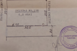 6 a sklypas Panevėžio r. sav.