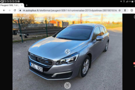 Parduodu automobili Peugeot 508sw