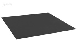 vidaXL Smėlio dėžės paklotas, juodos spalvos, 120x110cm