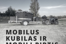 Kitam savaitgaliui dar turime NUOMAI Mobili pirtis ir kubilas ! Pirties nuoma! Pirčių nuoma | Kubilų