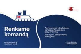 Darbas laivų korpusininkams ir vamzdininkams