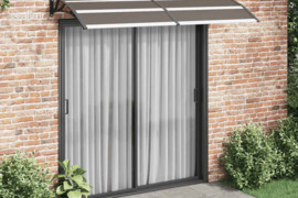 vidaXL Stogelis durims, juodos spalvos, 240x100cm, PC